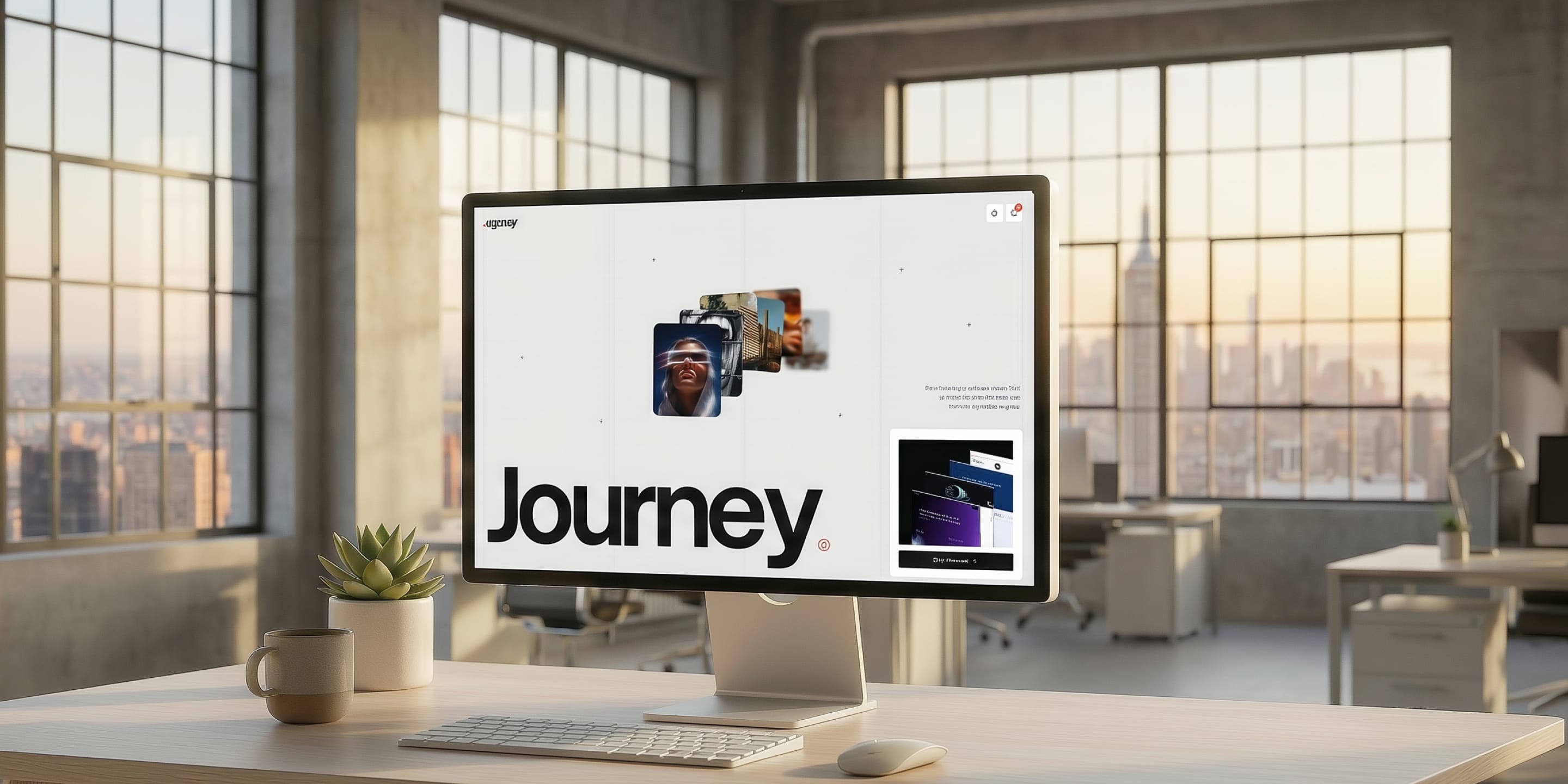 Journey — Webflow project hero
