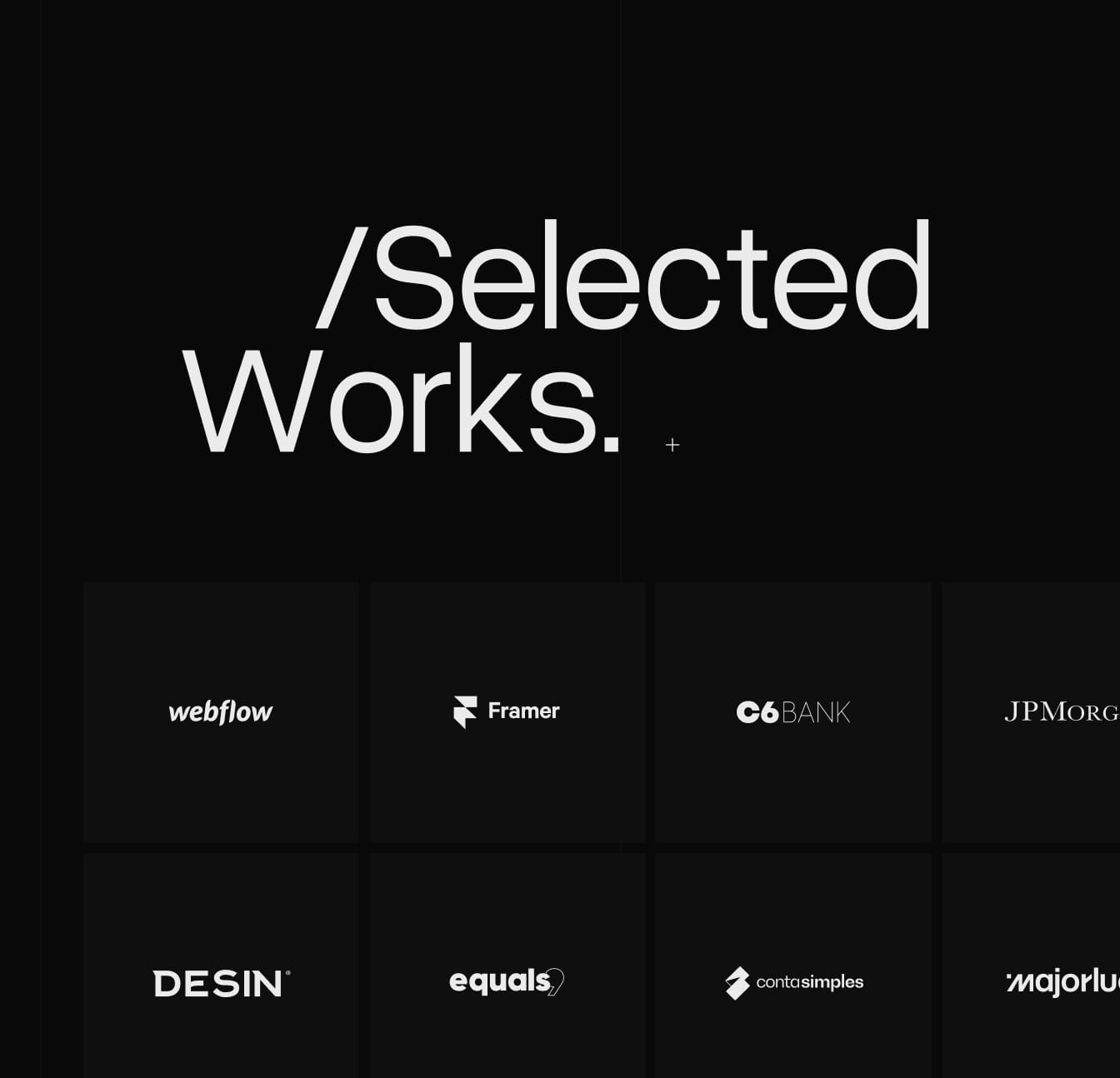 Journey — Webflow project detail