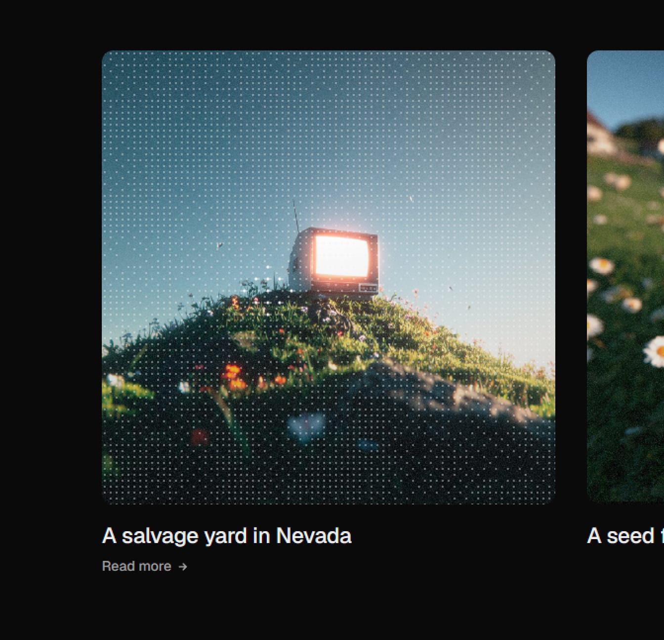 Dither - SaaS Website project detail
