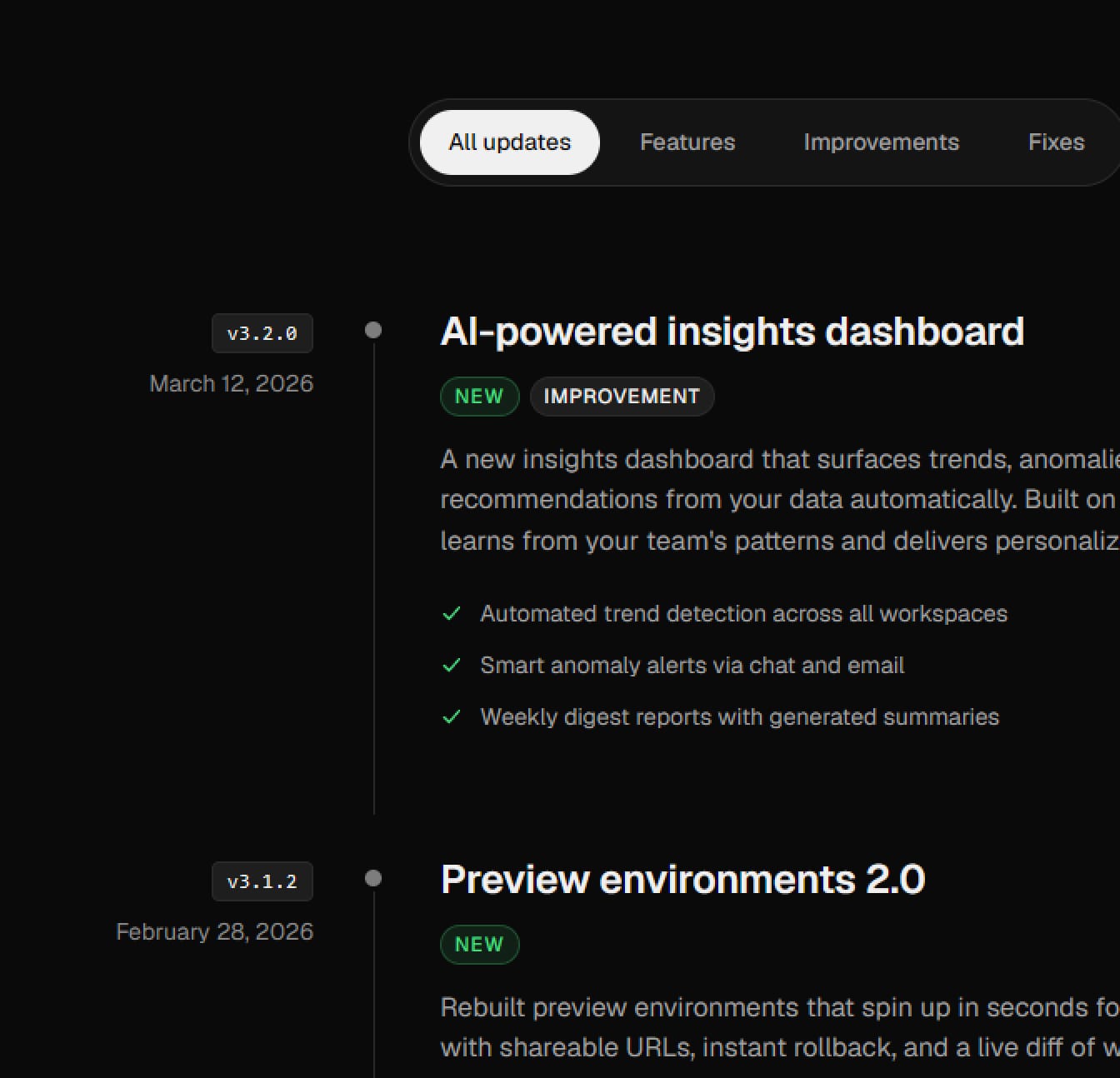 Dither - SaaS Website project detail