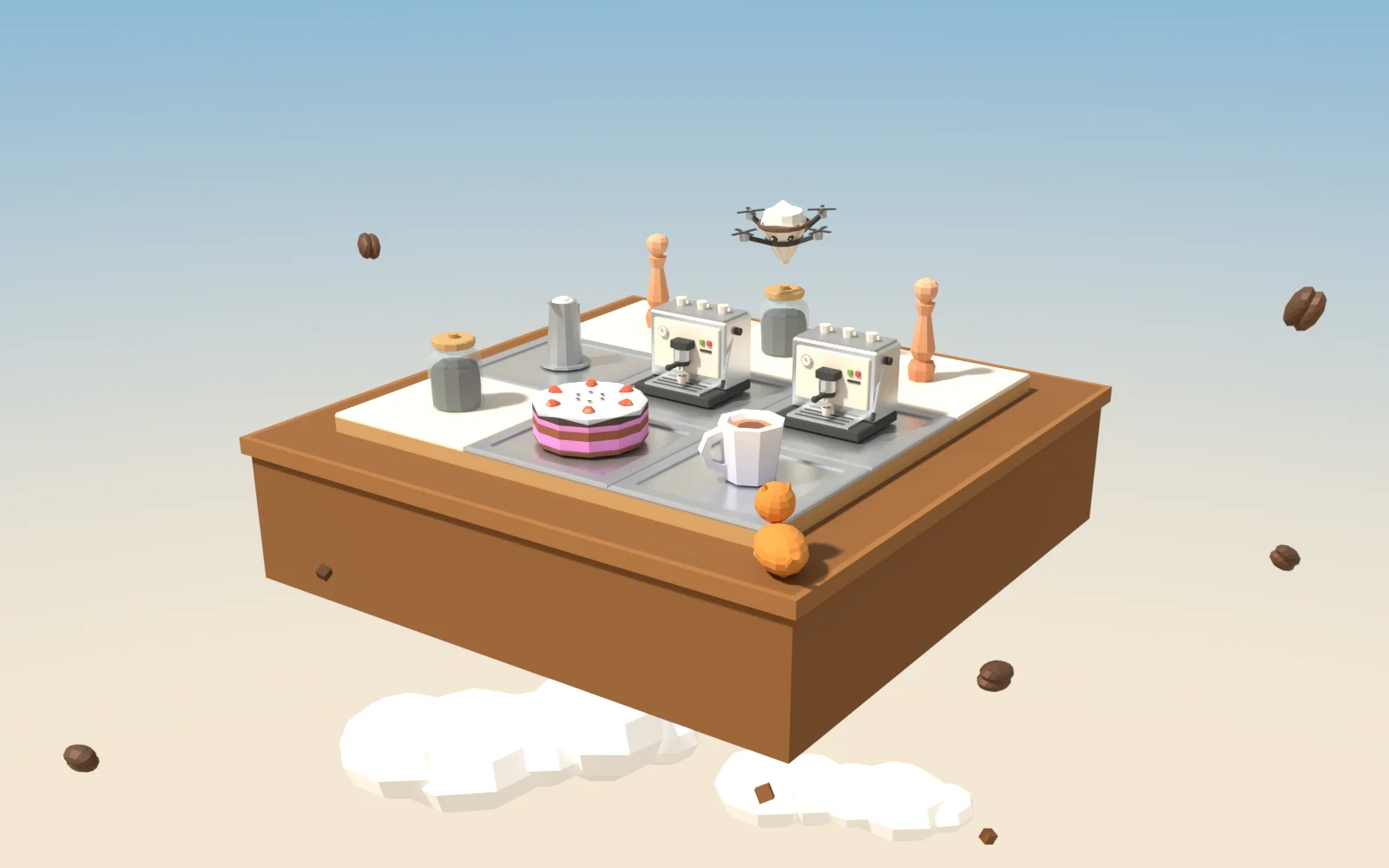 BrewBot — coding game — detail